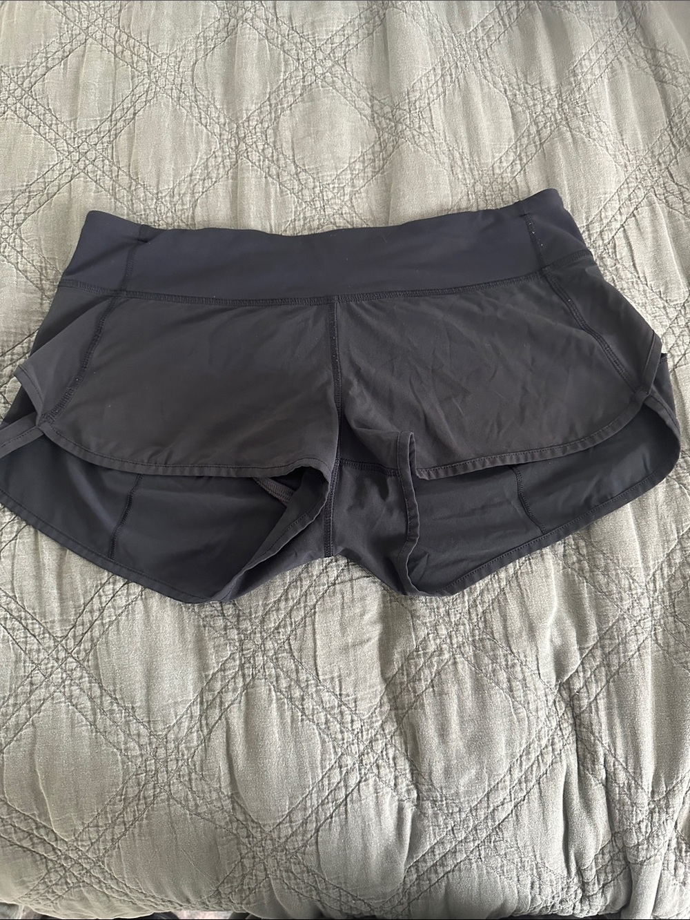 Women's Black Lululemon Shorts